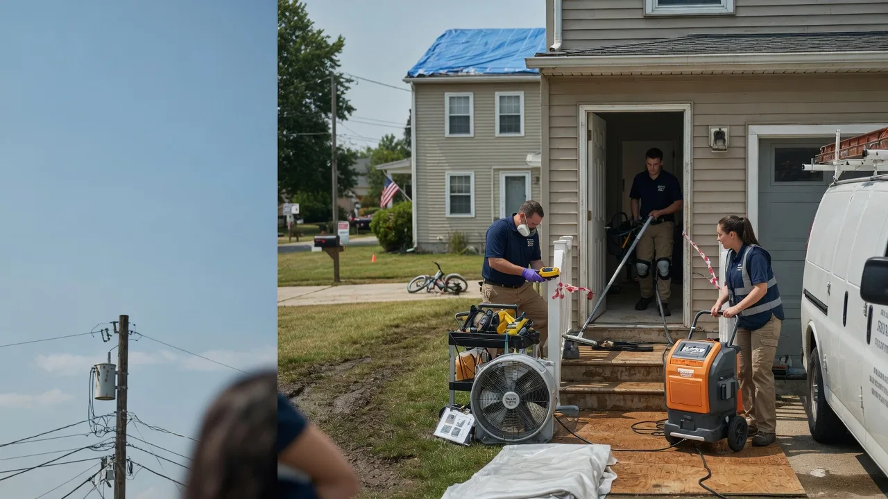 Water Damage Repair in Clayton, IN near me